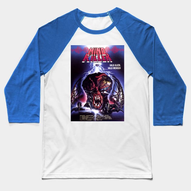 Classic Science Fiction Poster - MindKiller Baseball T-Shirt by Starbase79